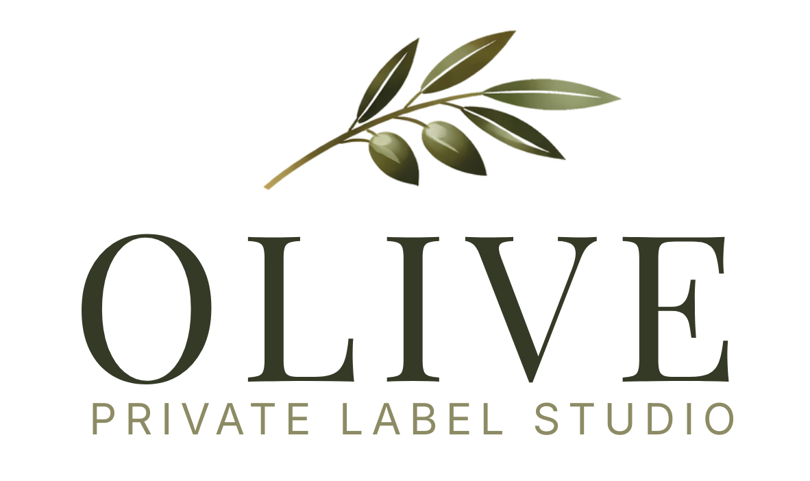 Logo olive private label studio
